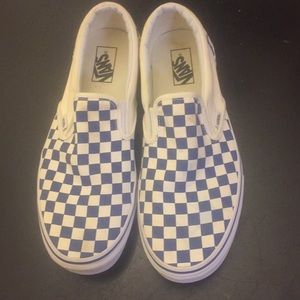 Size 12 Men’s Blue Slip On Vans